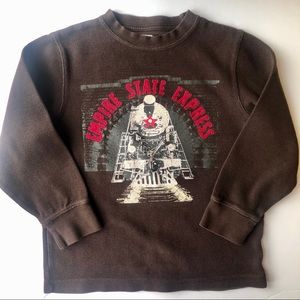 Gymboree Train Heavyweight LS Shirt (Boys 6)
